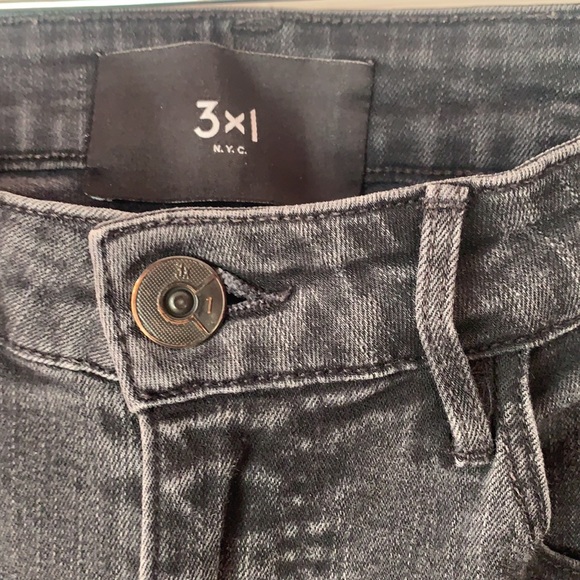 3x1 COVE W3 Channel Seam High Rise Skinny Stretch Jeans 28 - Picture 9 of 16